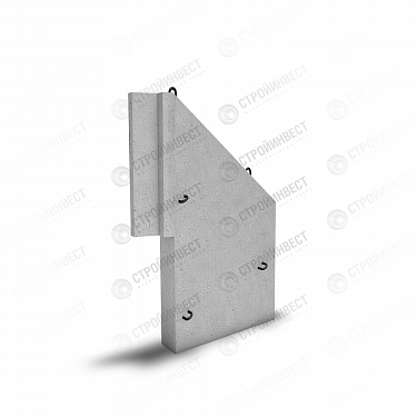 Откосная стенка для звеньев прямоугольных труб СТ-1 (Б-57) л/п